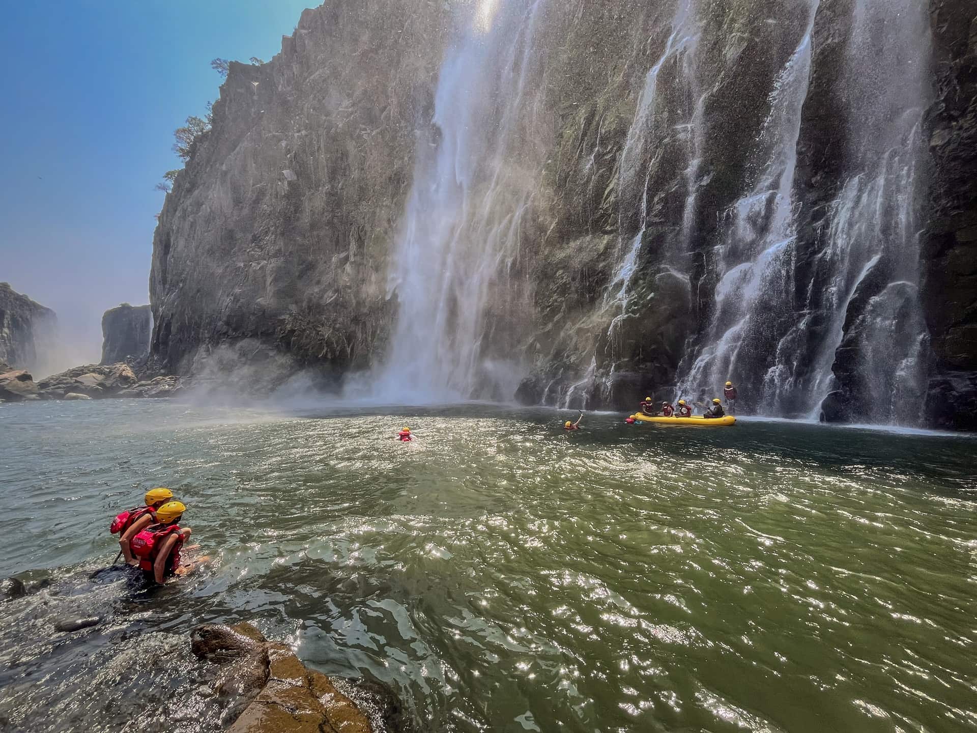 Swim Below Victoria Falls